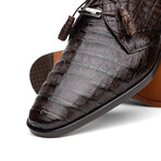 Lacio // Derby — Caiman Belly // Brown (8)