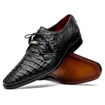 Lacio // Derby — Caiman Belly // Black (8)