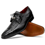Andretti // Oxford — Ostrich-Ostrich Leg // Black (8)