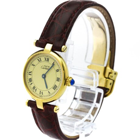 Cartier Ladies Must Vendome Vermeil Quartz // VERMEIL90 // Pre-Owned