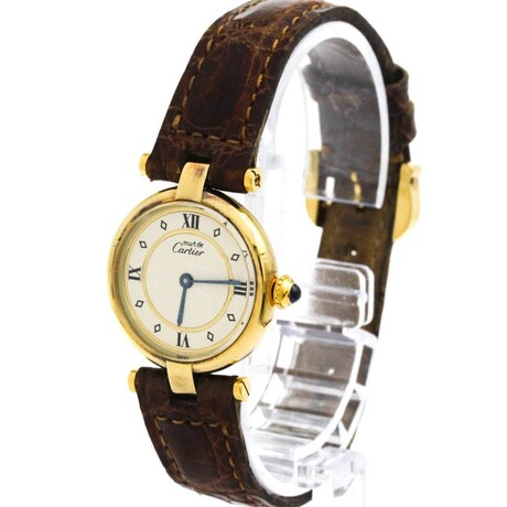 Cartier Ladies Must Vendome Vermeil Quartz // VERMEIL91 // Pre-Owned