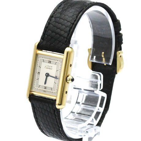 Cartier Ladies Must Tank Quartz // CR366001 // Pre-Owned