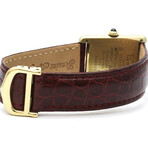 Cartier Must Tank Vermeil Quartz // CR590005 // Pre-Owned