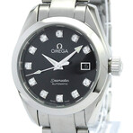 Omega Ladies Seamaster Aqua Terra Diamond Automatic // O256355 // Pre-Owned