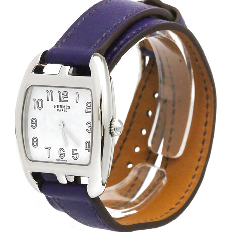 Hermes Ladies Cape Cod Double Tour Quartz // HCT1210 // Pre-Owned