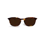Men's // Ferragamo SF2846SCP 219 Square // Havana Gold + Brown Gradient