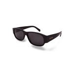 Men's // Ferragamo SF1109S 001 Square // Black + Grey