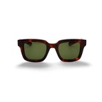 Men's // Ferragamo SF1064SCP 240 Square // Dark Havana + Green