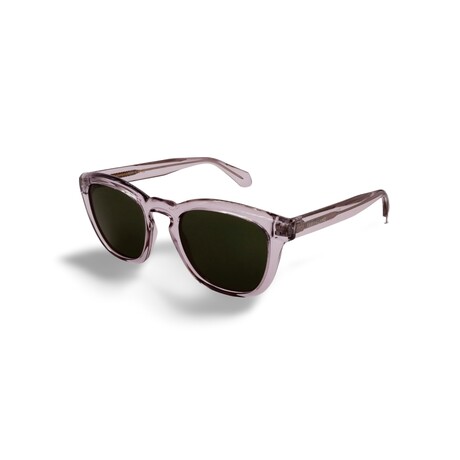Men's // Ferragamo SF2040SE 020 Square // Grey Translucent + Green