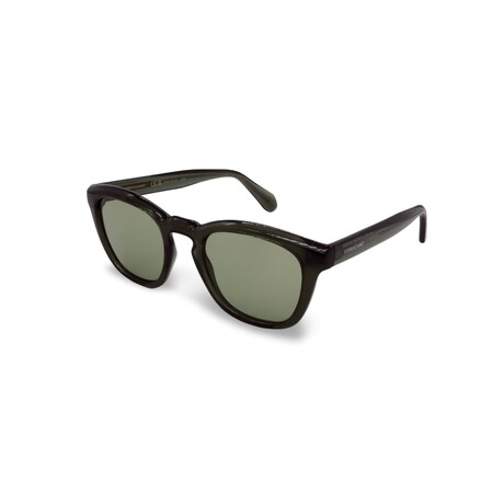 Men's // Ferragamo SF2040SE 320 Square // Green Translucent + Green