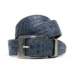 Silvio Belt // Caiman Back // Gray (36)