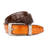 Luciano Belt // Caiman Belly // Brown/Cognac (36)
