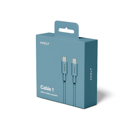 Cable 1 // USB-C to USB-C (Gotland Gray)