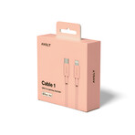 Cable 1 // USB-C to Lightning // 2m (Gotland Gray)