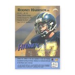 Rodney Harrison // 1997 Topps Finest Signed // RC