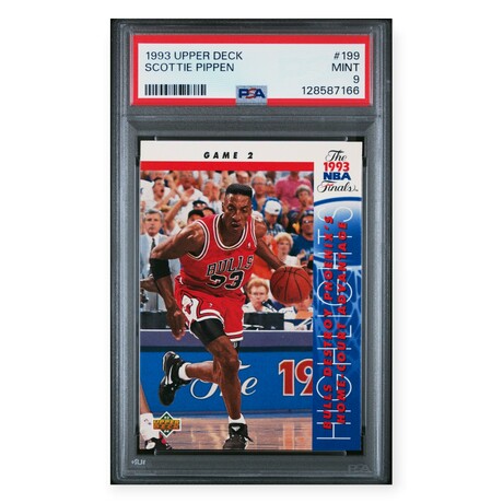 Scottie Pippen // 1993 Upper Deck NBA Finals // PSA 9
