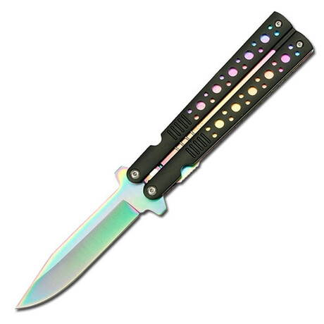 Spring Assisted Knife // TF-528 (Rainbow)