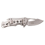 Spring Assisted Knife // MT-A882 // Black (Blue)