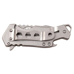 Spring Assisted Knife // MT-A882 // Black (Blue)