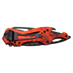 Spring Assisted Knife // TF-705 (Orange/Black)