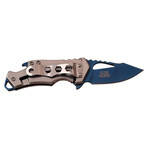 Spring Assisted Knife // MT-A882S // Silver (Teal)