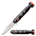 Spring Assisted Knife // TF-1039 // Large US Arsenal (Black/Orange)