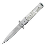 Spring Assisted Knife // TF-428 // Marble (Black)