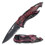 Spring Assisted Knife // TF-705 (Orange/Black)