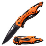 Spring Assisted Knife // TF-705 (Orange/Black)