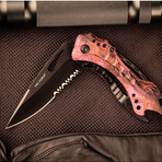 Spring Assisted Knife // TF-705 (Orange/Black)