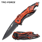 Spring Assisted Knife // TF-705 (Orange/Black)
