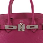 Hermès // Togo Leather Birkin 30 Handbag // Tosca + Silver // Pre-Owned