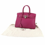 Hermès // Togo Leather Birkin 30 Handbag // Tosca + Silver // Pre-Owned