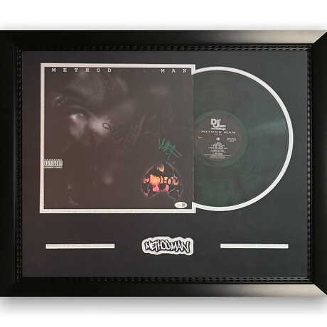 Method Man // Signed "Tical" // Signed Vinyl Cover + Framed