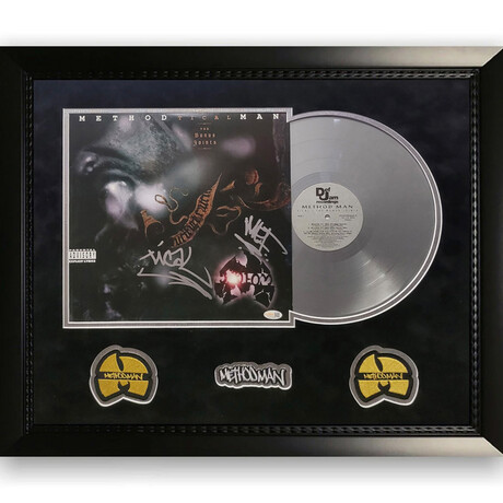 Method Man // "Tical" // Signed Vinyl Cover "Tical" Inscr. + Framed