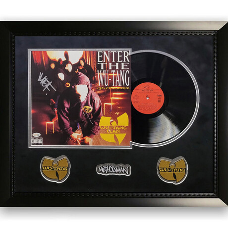 Method Man // "Enter the Wu-Tang (36 Chambers)" // Signed Vinyl Cover