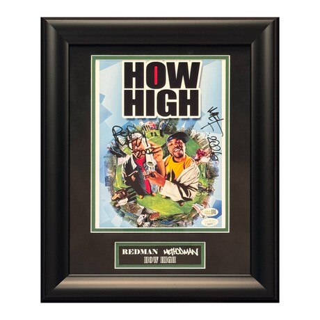 Method Man & Redman // "How High" // Signed Photo + Framed