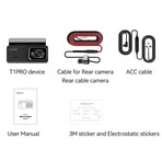 T1 Max: 4K WiFi Dash Cam