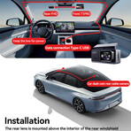 T1 Max: 4K WiFi Dash Cam