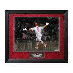 Albert Pujols // STL Cardinals // Signed Photo + Framed // 700th HR - Back