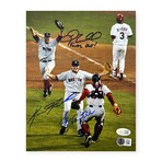 Jason Varitek, Keith Foulke, Doug Mientkiewicz // BOS Red Sox // Signed Photo