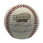 David Ortiz // BOS Red Sox // Signed Baseball + Inscr.  // Ver. 2