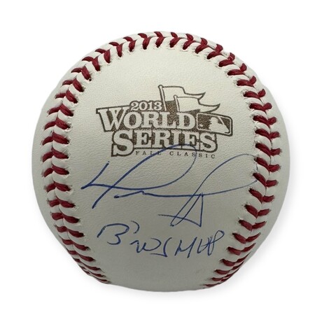 David Ortiz // BOS Red Sox // Signed Baseball + Inscr.  // Ver. 3
