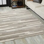 Calla Denni Machine Woven Performance Area Rug // Grey (2'2" x 4')