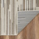 Calla Denni Machine Woven Performance Area Rug // Grey (2'2" x 4')