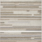 Calla Denni Machine Woven Performance Area Rug // Grey (2'2" x 4')