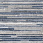 Calla Denni Machine Woven Performance Area Rug // Grey (2'2" x 4')