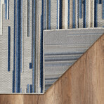 Calla Denni Machine Woven Performance Area Rug // Grey (2'2" x 4')