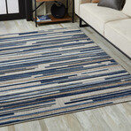 Calla Denni Machine Woven Performance Area Rug // Grey (2'2" x 4')