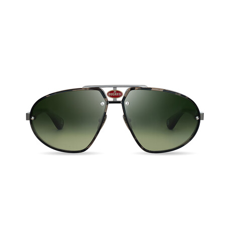 Bugatti  - 10 // Men's Sunglasses // Black Tortoise - Gunmetal
